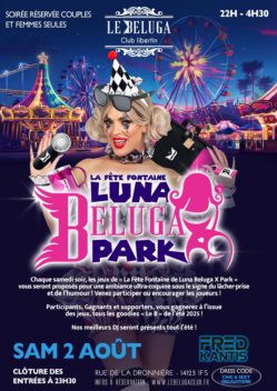 SAMEDI – La Fête Fontaine à « Luna Beluga X Park »