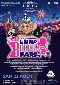 SAMEDI  – Luna Beluga X Park »