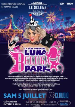 SAMEDI – La Fête Fontaine à Luna Beluga X Park