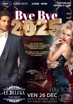 VENDREDI – Bye Bye 2025 – Part I