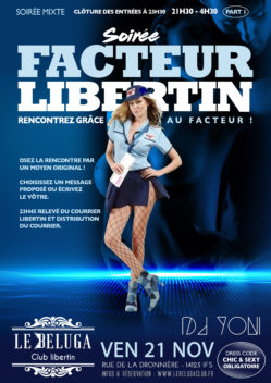 VENDREDI – Facteur Libertin