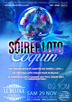 SAMEDI – LOTO COQUIN – PARTII